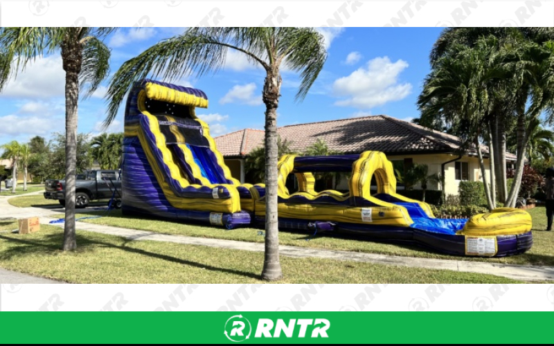 Generic Purple Haze w/ Slip n Slide – For rent in Pompano Beach, Florida – Palm Beach Party and Bounce | RNTR.com – Image 2 of 3