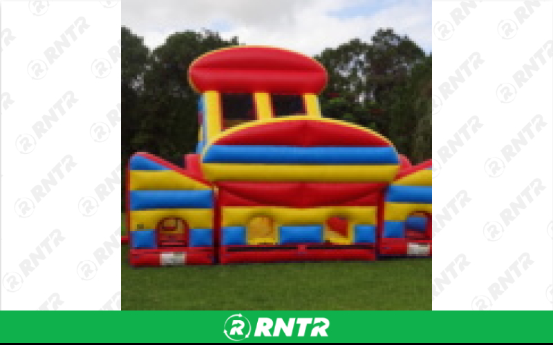 Generic Radical Run Obstacle Course w/ 25ft Tall Slide – For rent in Pompano Beach, Florida – Palm Beach Party and Bounce | RNTR.com – Image 2 of 2