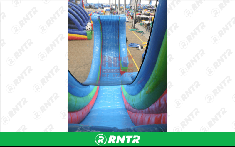 Generic Rampage Half Pipe Water Slide – For rent in Pompano Beach, Florida – South Florida Bounce | RNTR.com – Image 2 of 2