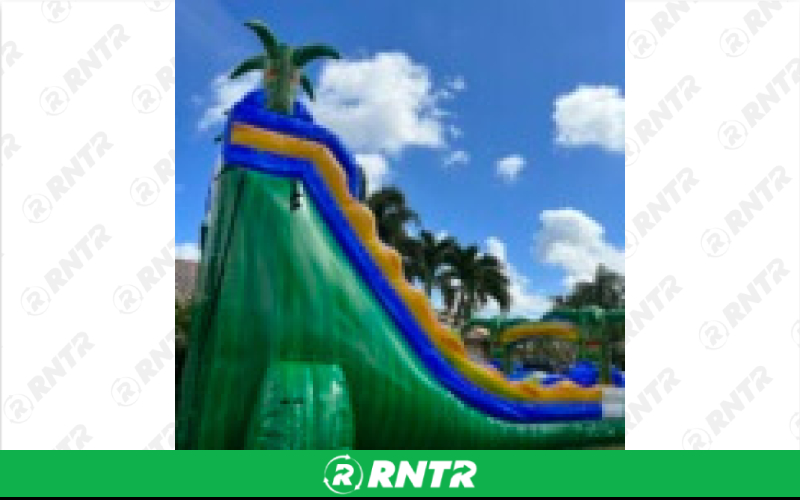 Generic Reggae Rush Water Slide – For rent in Pompano Beach, Florida – Palm Beach Party and Bounce | RNTR.com – Image 2 of 3