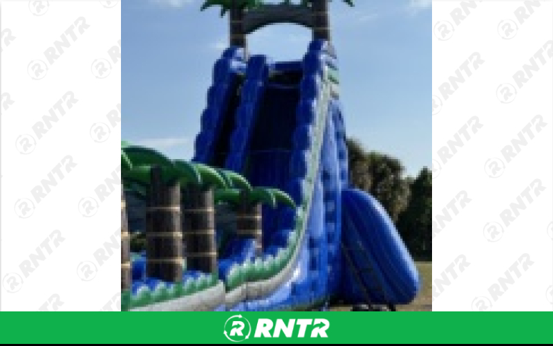 Generic Riptide Water Slide 36ft SL – For rent in pompano-beach, florida – South Florida Bounce | RNTR.com – Image 1