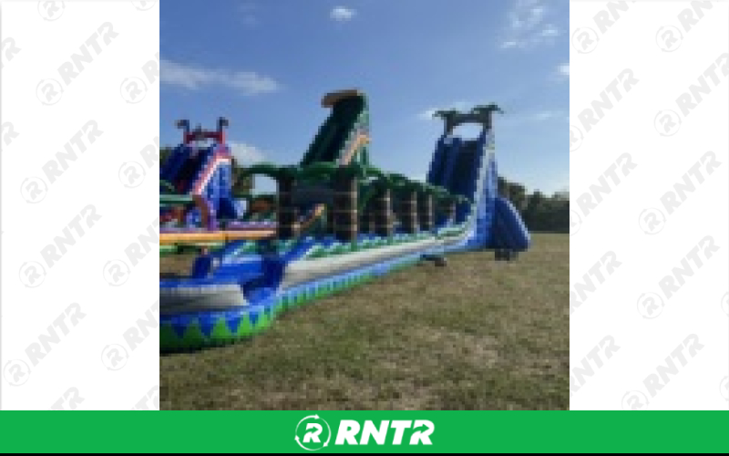 Generic Riptide Water Slide 36ft SL – For rent in Pompano Beach, Florida – South Florida Bounce | RNTR.com – Image 2 of 3