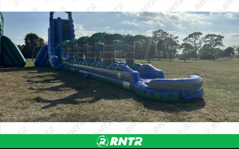 Generic Riptide Water Slide 36ft SL – For rent in Pompano Beach, Florida – South Florida Bounce | RNTR.com – Image 3 of 3