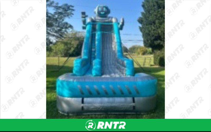 Generic Robot Water Slide 25ft SL – For rent in pompano-beach, florida – South Florida Bounce | RNTR.com – Image 1
