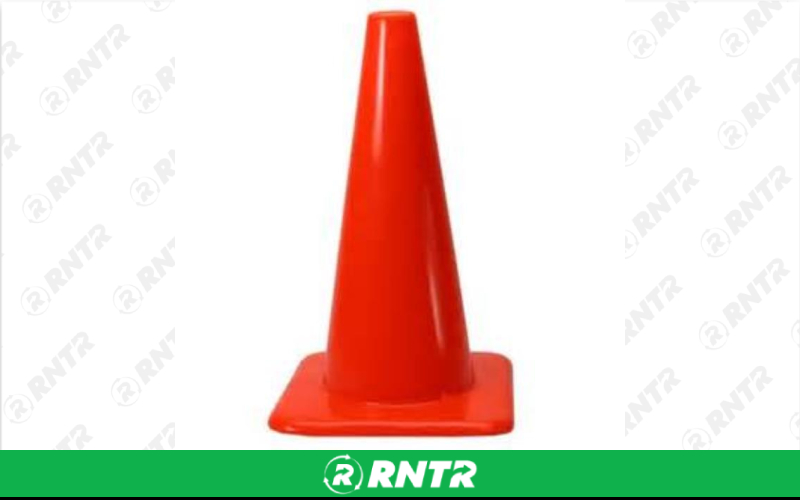 Generic SAFETY CONE - 18 ORANGE – For rent in lafayette, indiana – Midwest Rentals Inc  | RNTR.com – Image 1