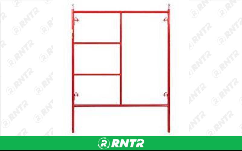 Generic SCAFFOLD - RED - 5-FT FRAME W/ 1 BRACE – For rent in fayetteville, tennessee – Christopher Equipment | RNTR.com – Image 1