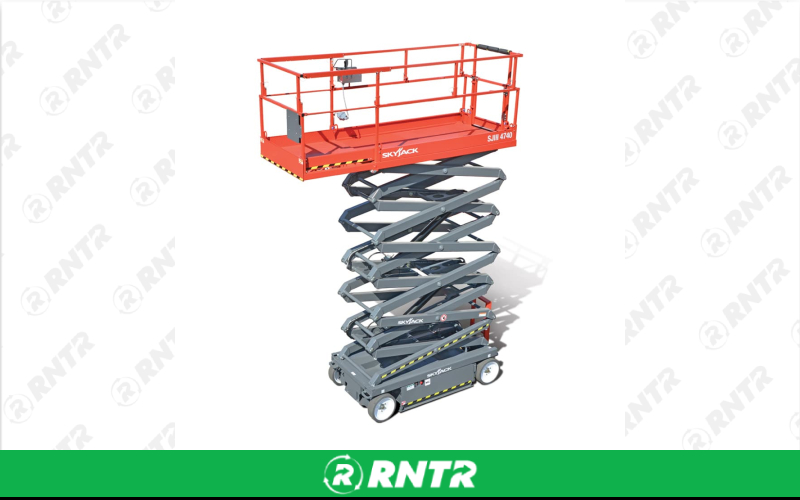 Generic SCISSOR LIFT - 40-FT - ELECTRIC - WIDE -SLAB – For rent in Shelbyville, Tennessee – Christopher Equipment | RNTR.com – Image 2 of 3
