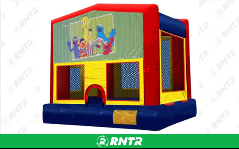 Generic Sesame Street Banner – For rent in pompano-beach, florida – South Florida Bounce | RNTR.com – Image 1