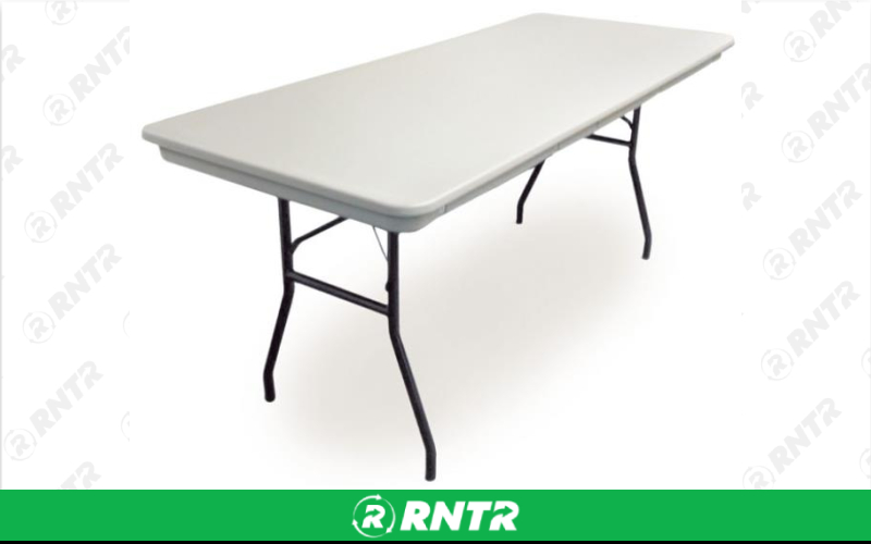 Generic SKID OF 20 - 6' PLASTIC TABLES – For rent in lafayette, indiana – Midwest Rentals Inc  | RNTR.com – Image 1