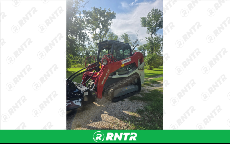 TAKEUCHI SKID STEER W/ DISC MULCHER – For rent in Victoria, Texas – AOS RENTALS | RNTR.com – Image 2 of 2