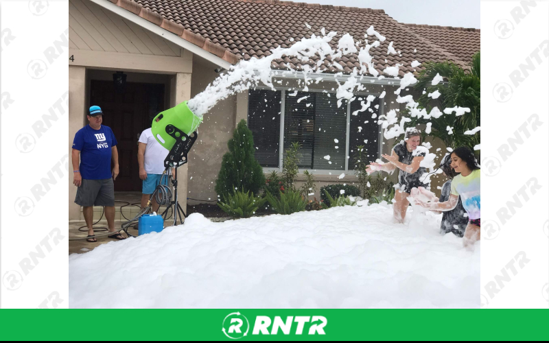 Generic Snow/Foam Cannon – For rent in pompano-beach, florida – South Florida Bounce | RNTR.com – Image 1