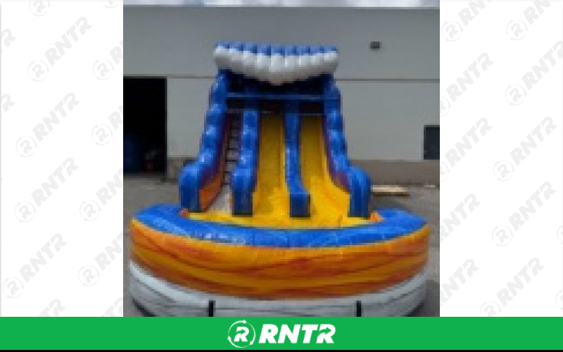 Generic Splash Down water slide 16' – For rent in Pompano Beach, Florida – Palm Beach Party and Bounce | RNTR.com – Image 2 of 2
