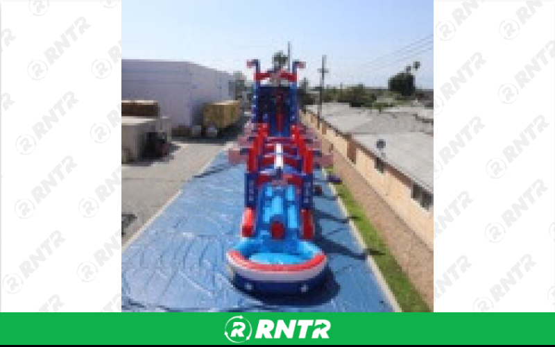 Generic Stars and Stripes Water Slide 30ft DL – For rent in Pompano Beach, Florida – Palm Beach Party and Bounce | RNTR.com – Image 3 of 3