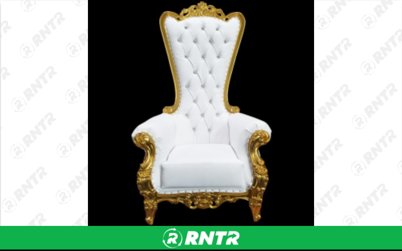 Generic Sweetheart Throne Chair – For rent in Lafayette, Indiana – Midwest Rentals Inc | RNTR.com – Image 1