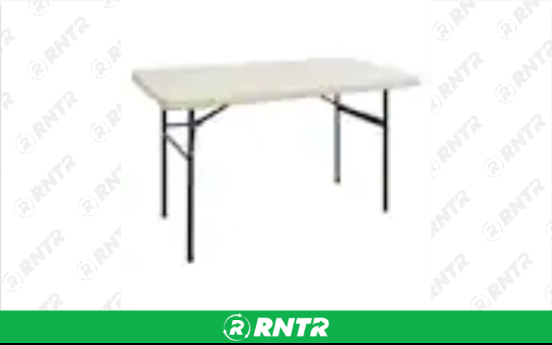 Generic TABLE - 4' X 30 - 30 HIGH - PLASTIC – For rent in Lafayette, Indiana – Midwest Rentals Inc | RNTR.com – Image 1 of 1