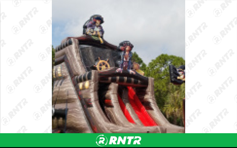 Generic The Black Pearl Water Slide 32ft DL – For rent in Pompano Beach, Florida – Palm Beach Party and Bounce | RNTR.com – Image 1 of 3
