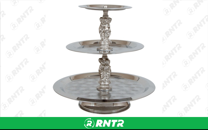 Generic Three Tier Stainless Steel Tray – For rent in york, pennsylvania – A and R Rental | RNTR.com – Image 1