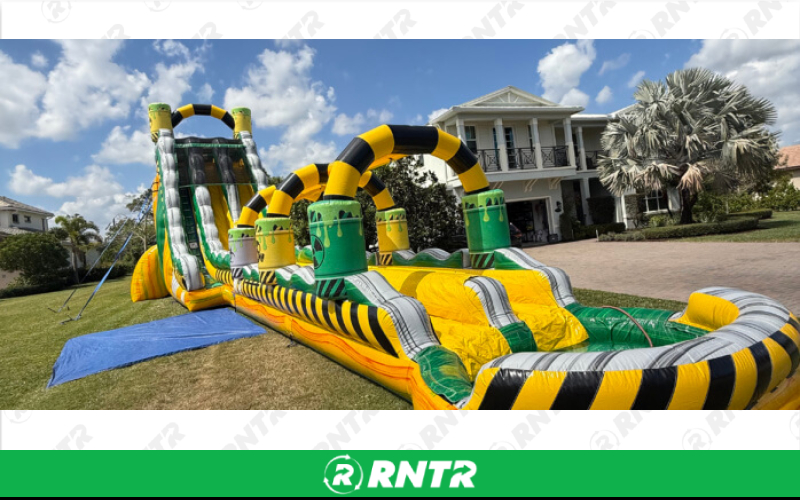 Generic Toxic Revenge Water Slide DL – For rent in pompano-beach, florida – South Florida Bounce | RNTR.com – Image 1