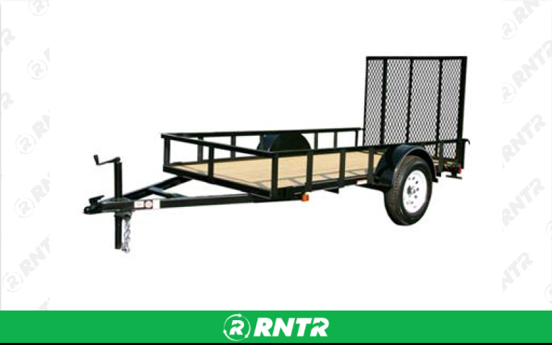 Generic TRAILER - SINGLE AXLE - UTILITY - 12FT – For rent in lafayette, indiana – Midwest Rentals Inc  | RNTR.com – Image 1