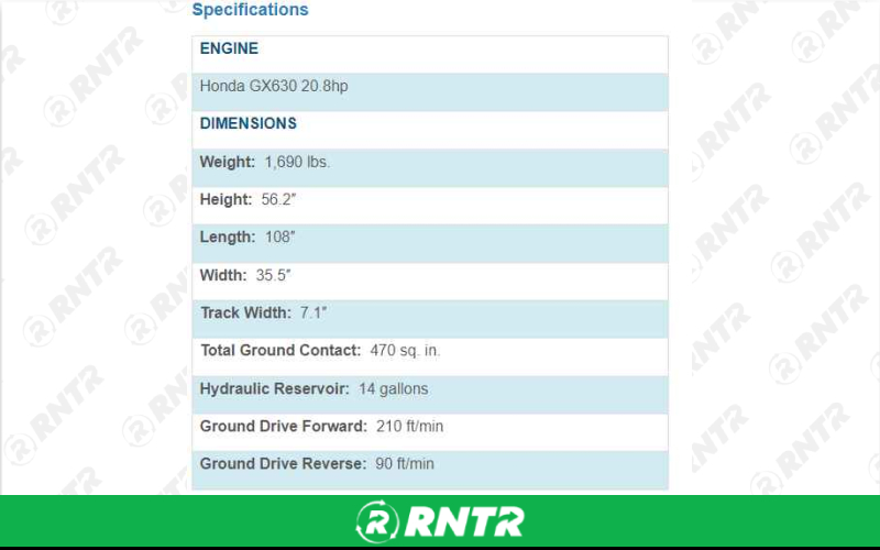 Generic TRENCHER - WALK-BEHIND - 36X6 – For rent in fayetteville, tennessee – Christopher Equipment | RNTR.com – Image 1