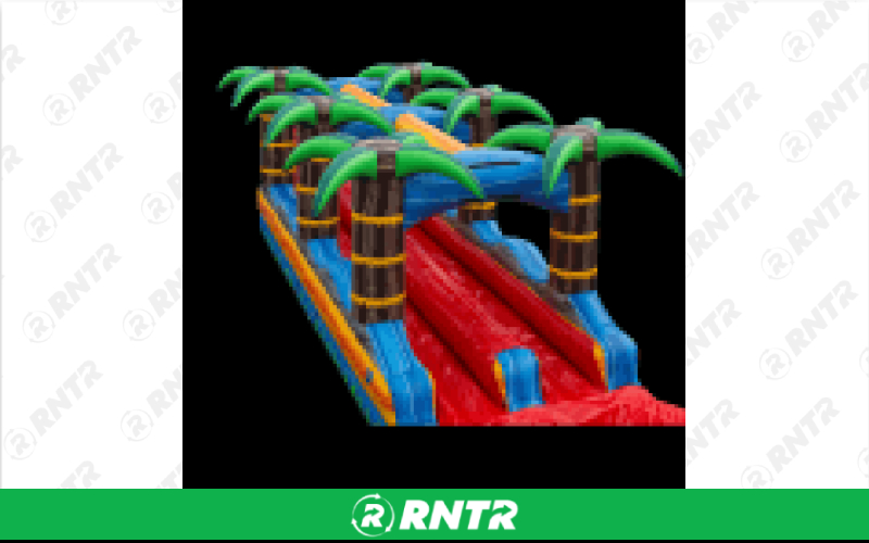 Generic Tropical Rush Slip n Slide DL – For rent in pompano-beach, florida – South Florida Bounce | RNTR.com – Image 1