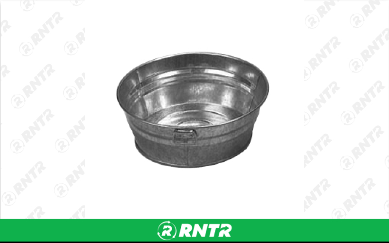 Generic TUB - METAL ROUND – For rent in lafayette, indiana – Midwest Rentals Inc  | RNTR.com – Image 1