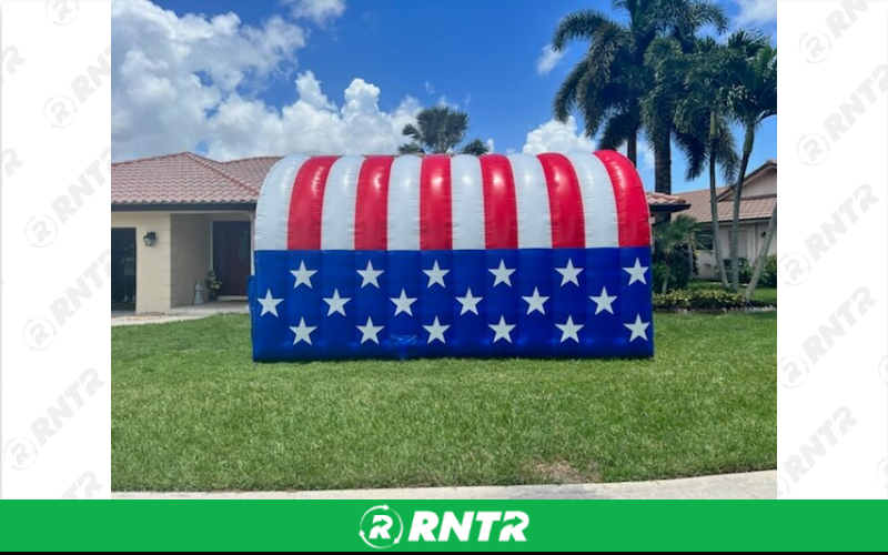 Generic USA Sports Tunnel – For rent in pompano-beach, florida – South Florida Bounce | RNTR.com – Image 1
