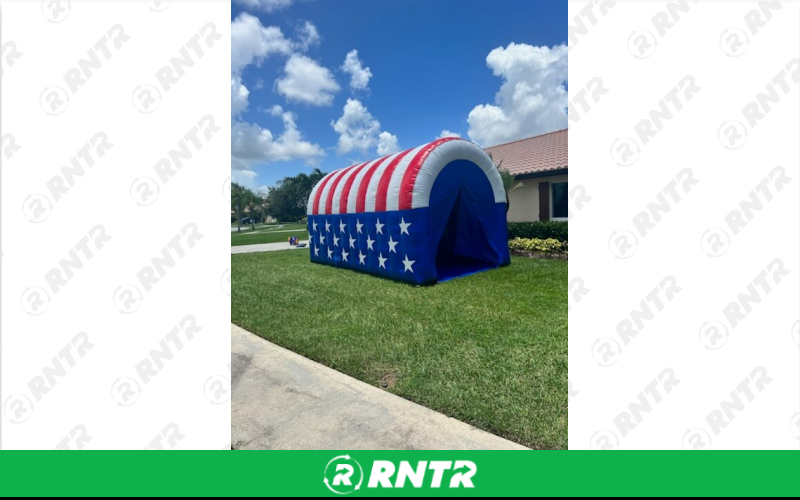 Generic USA Sports Tunnel – For rent in Pompano Beach, Florida – Palm Beach Party and Bounce | RNTR.com – Image 2 of 3