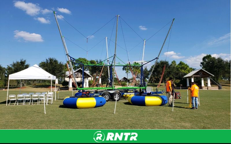 Generic V5 Ultimate Bungee Trampoline – For rent in pompano-beach, florida – South Florida Bounce | RNTR.com – Image 1
