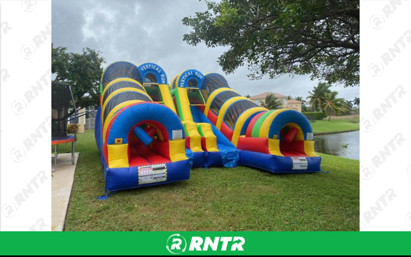 Generic Vertical Run Obstacle Course – For rent in Pompano Beach, Florida – Palm Beach Party and Bounce | RNTR.com – Image 2 of 3