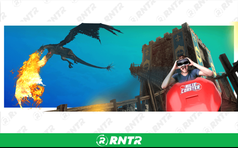 Generic Virtual Roller Coaster – For rent in pompano-beach, florida – South Florida Bounce | RNTR.com – Image 1