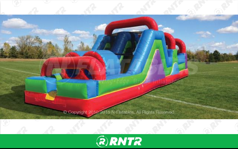 Generic WACKY OBSTACLE COURSE MOONWALK – For rent in Lafayette, Indiana – Midwest Rentals Inc | RNTR.com – Image 2 of 2