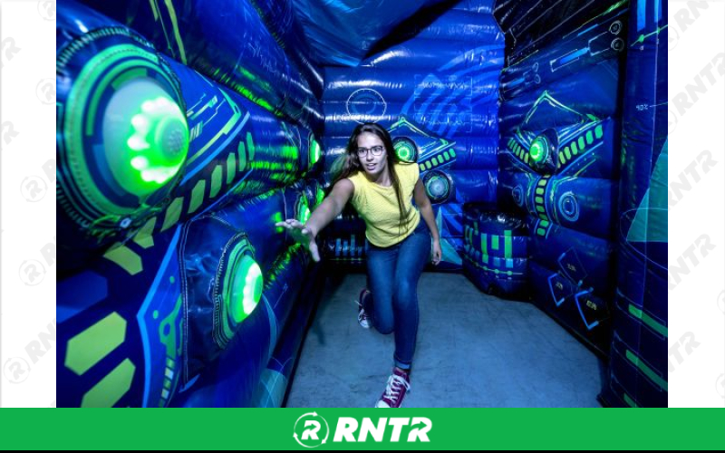 Generic Warp Speed Interactive Arena – For rent in pompano-beach, florida – South Florida Bounce | RNTR.com – Image 1