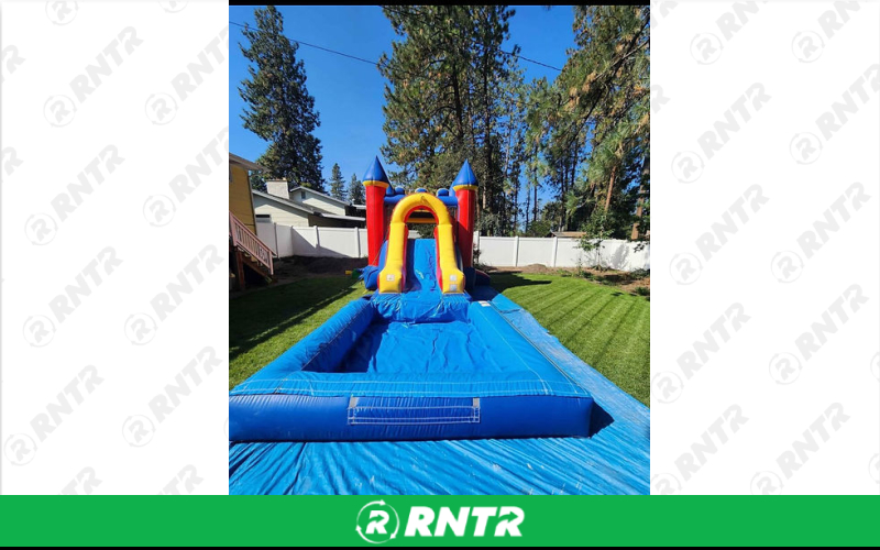 Generic Water Slide Bounce Castle Combo – For rent in spokane, washington – Entertainment Warehouse | RNTR.com – Image 1