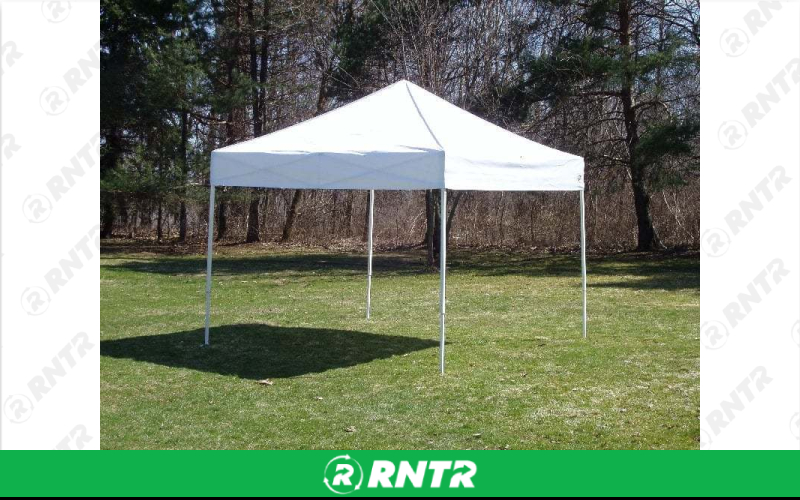 Generic 10 X 10 FRAME TENT WHITE QWIK PEAK – For rent in uniontown, pennsylvania – Fayette Rental Solutions | RNTR.com – Image 1