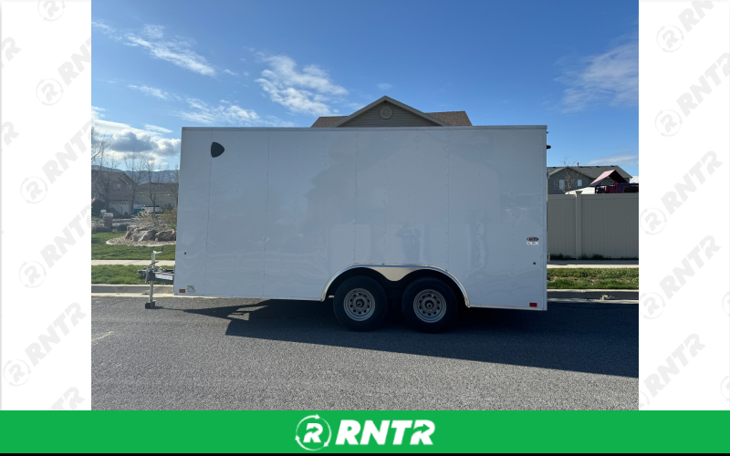 Look 16' Enclosed Cargo Trailer – For rent in sandy, utah – Tow N Go Rentals | RNTR.com – Image 1