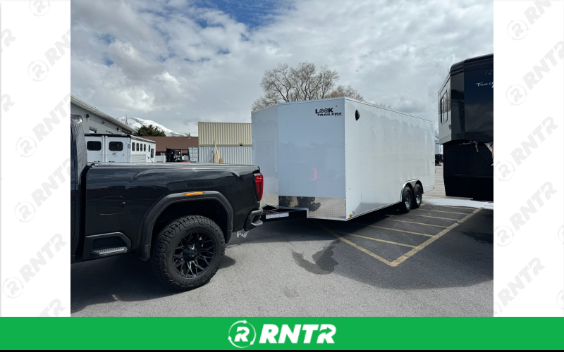Look 20' Enclosed Cargo Trailer – For rent in sandy, utah – Tow N Go Rentals | RNTR.com – Image 1