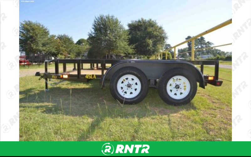 Generic 5X12 OPEN DUAL AXLE TRAILER – For rent in durango, colorado – Teds Rental and Sales Inc | RNTR.com – Image 1