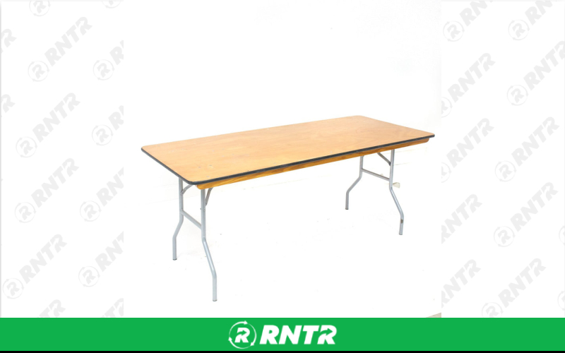 Generic 6' BANQUET TABLE – For rent in durango, colorado – Teds Rental and Sales Inc | RNTR.com – Image 1