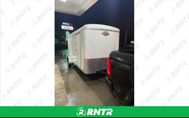 eagle 6x12 enclosed trailer – For rent in tacoma, washington – washington trailer rentals | RNTR.com – Image 1