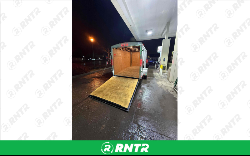 eagle 6x12 enclosed trailer – For rent in Tacoma, Washington – washington trailer rentals | RNTR.com – Image 3 of 5