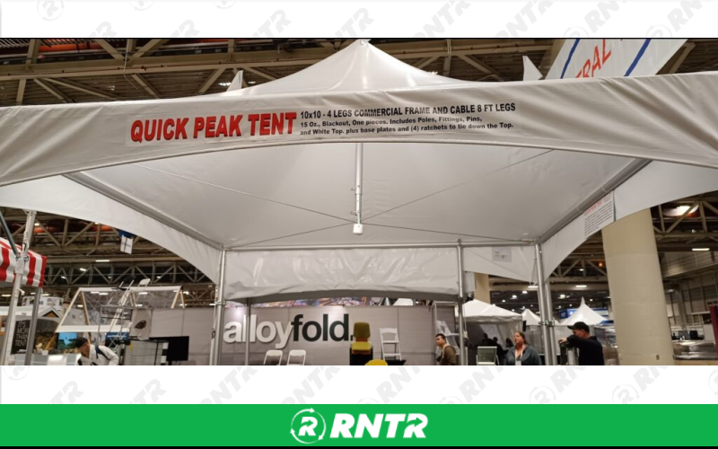 Generic 7S FRAME QWIK PEAK 10 X 10 – For rent in uniontown, pennsylvania – Fayette Rental Solutions | RNTR.com – Image 1