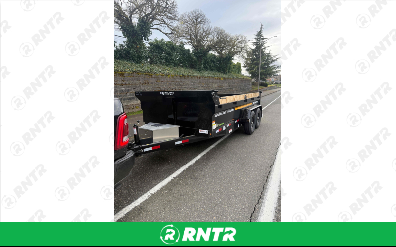 southland trailers 7x14 14k dump trailer – For rent in Tacoma, Washington – washington trailer rentals | RNTR.com – Image 2 of 5