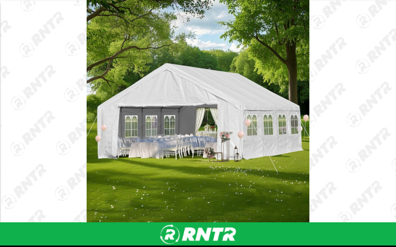Generic CANOPY 20 X 20 WHITE – For rent in Uniontown, Pennsylvania – Fayette Rental Solutions | RNTR.com – Image 1
