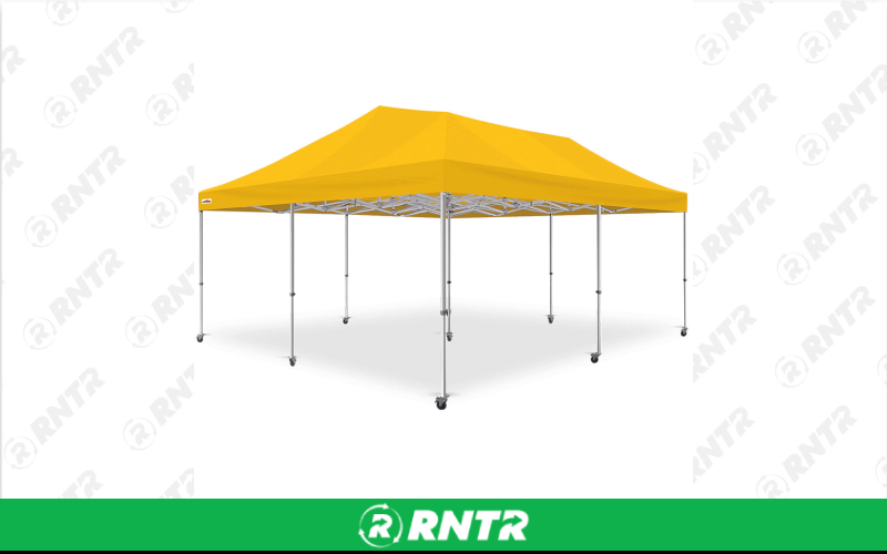Generic CANOPY 20 X 20 YELLOW/WHITE – For rent in Uniontown, Pennsylvania – Fayette Rental Solutions | RNTR.com – Image 1