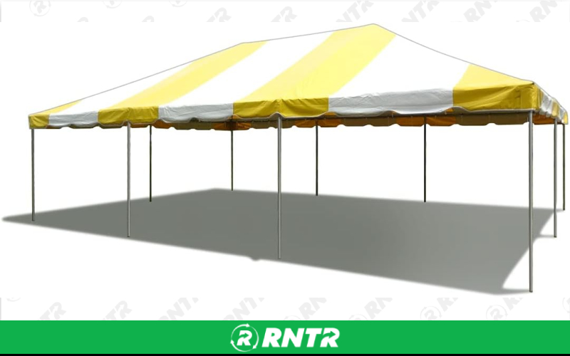 Generic CANOPY 20 X 30 YELLOW/WHITE – For rent in Uniontown, Pennsylvania – Fayette Rental Solutions | RNTR.com – Image 1