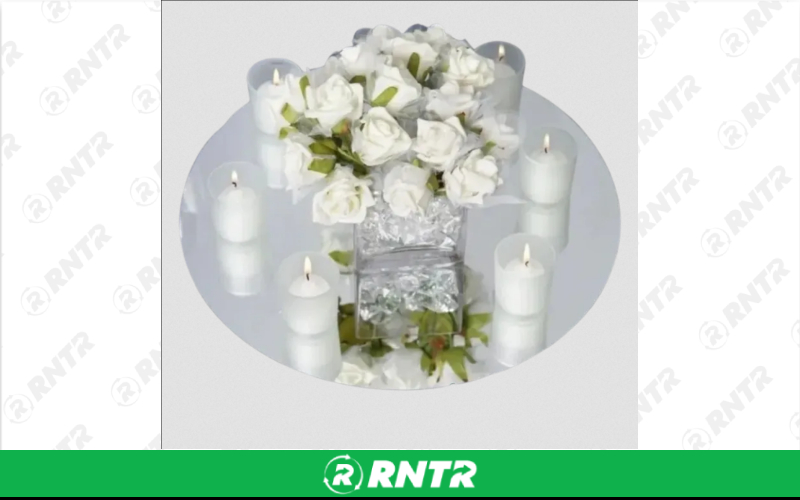 Generic CENTERPIECE SILVER W/MIRROR - RING - VO – For rent in uniontown, pennsylvania – Fayette Rental Solutions | RNTR.com – Image 1