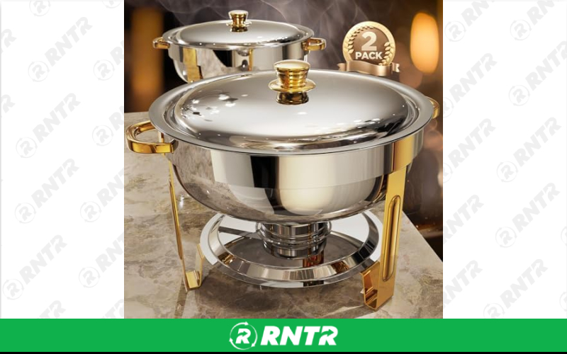 Generic CHAFING DISH 5QT ORNATE – For rent in uniontown, pennsylvania – Fayette Rental Solutions | RNTR.com – Image 1