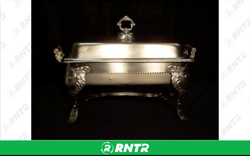 Generic CHAFING DISH 8QT ORNATE – For rent in uniontown, pennsylvania – Fayette Rental Solutions | RNTR.com – Image 1