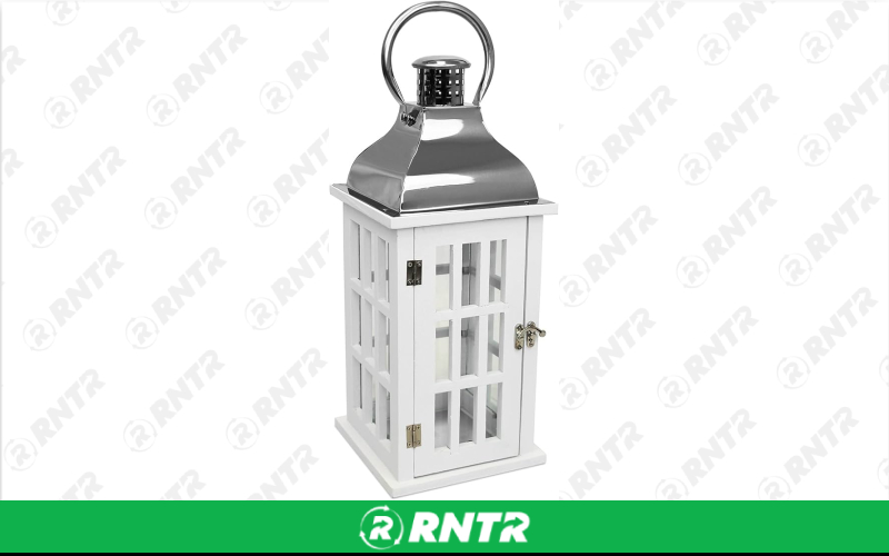 Generic Chrome Lantern – For rent in robertsville, missouri – A C Event Rentals | RNTR.com – Image 1